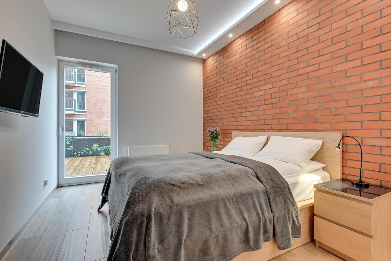 Central Apartment - Free Private Parking Gdańsk Kültér fotó